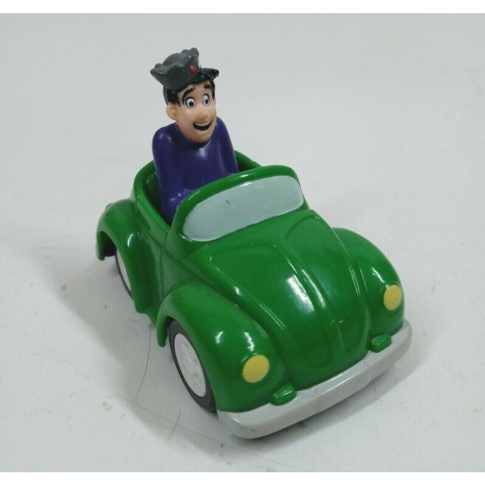 Vintage 1991 Archie Comics Jughead in Pullback Car Burger King Toy